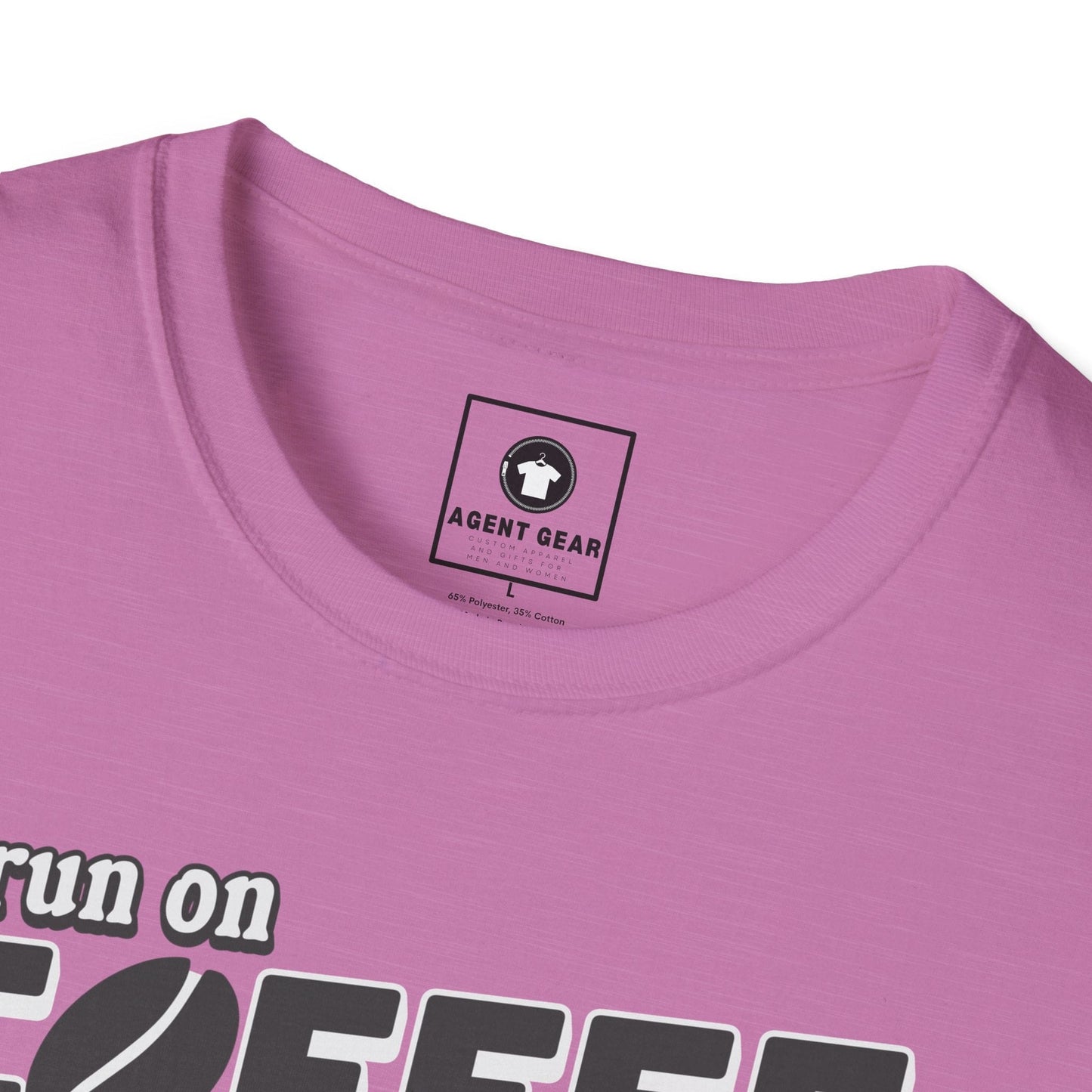 Insurance agents run on coffee and premium retro vintage t shirt soft heathered