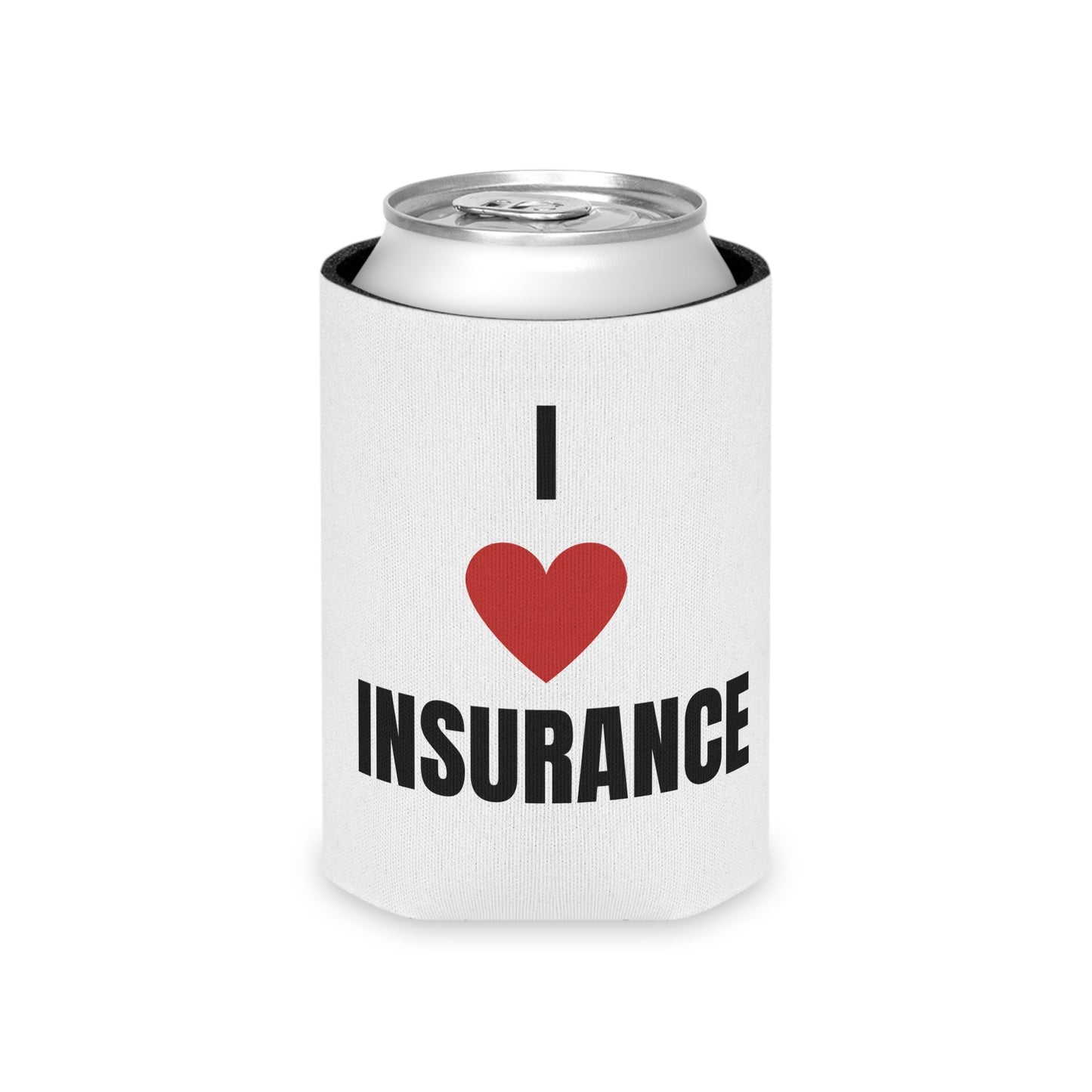 Printify Accessories Regular Can I Love Insurance Can Cooler Great Gift