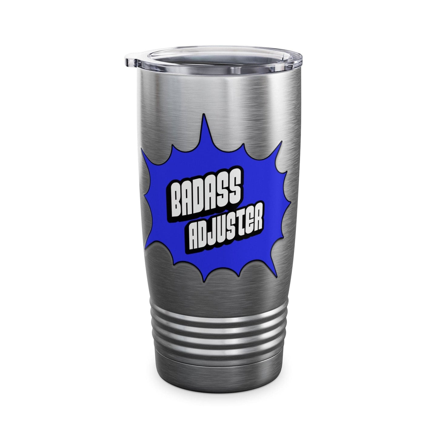 Printify Mug Badass Adjuster 20oz Ringneck Tumbler - Durable Travel Mug for Cool Vibes