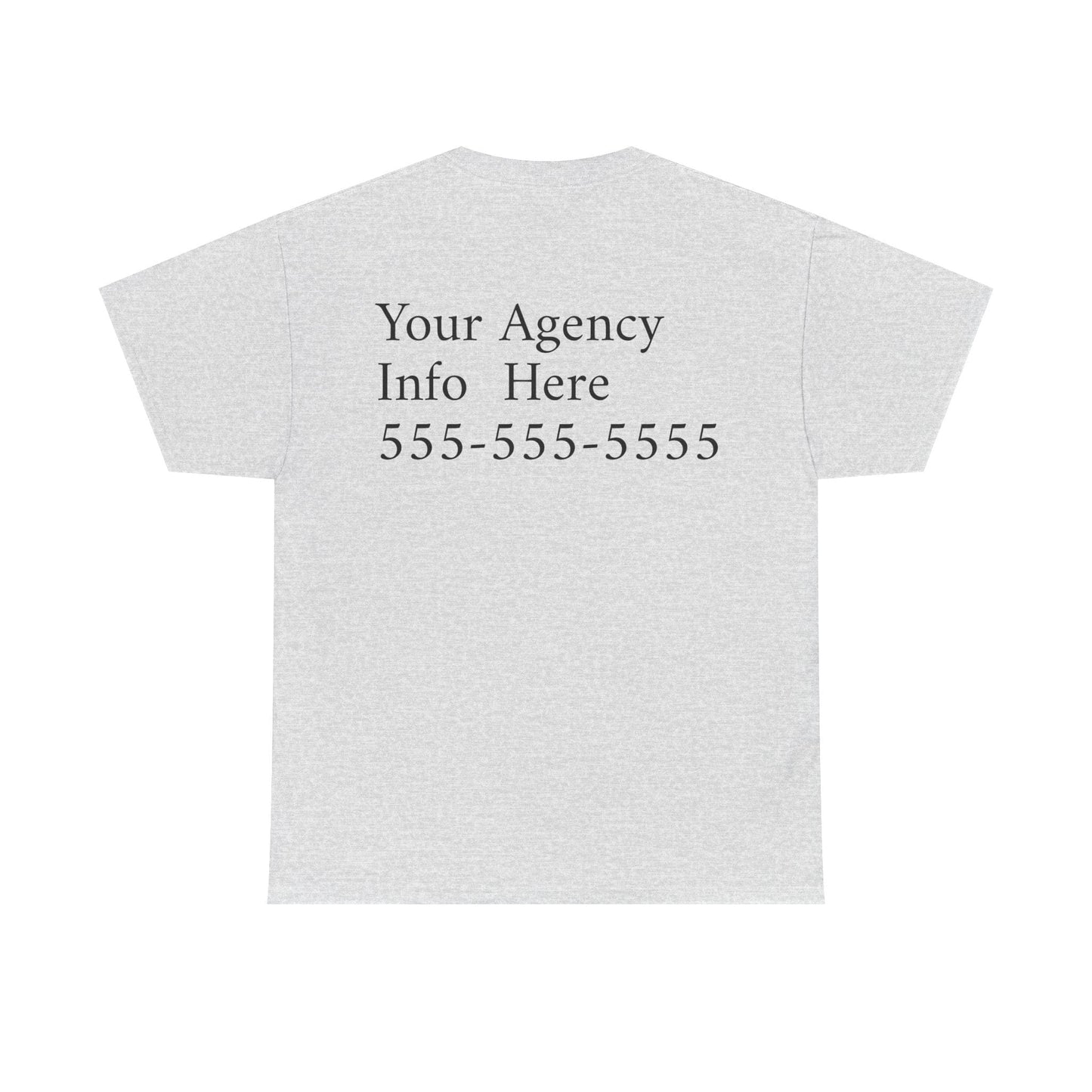 Printify T-Shirt Go Fund Me is not Life Insurance Womens Personalized T Shirt Funny Insurance Agent Gift