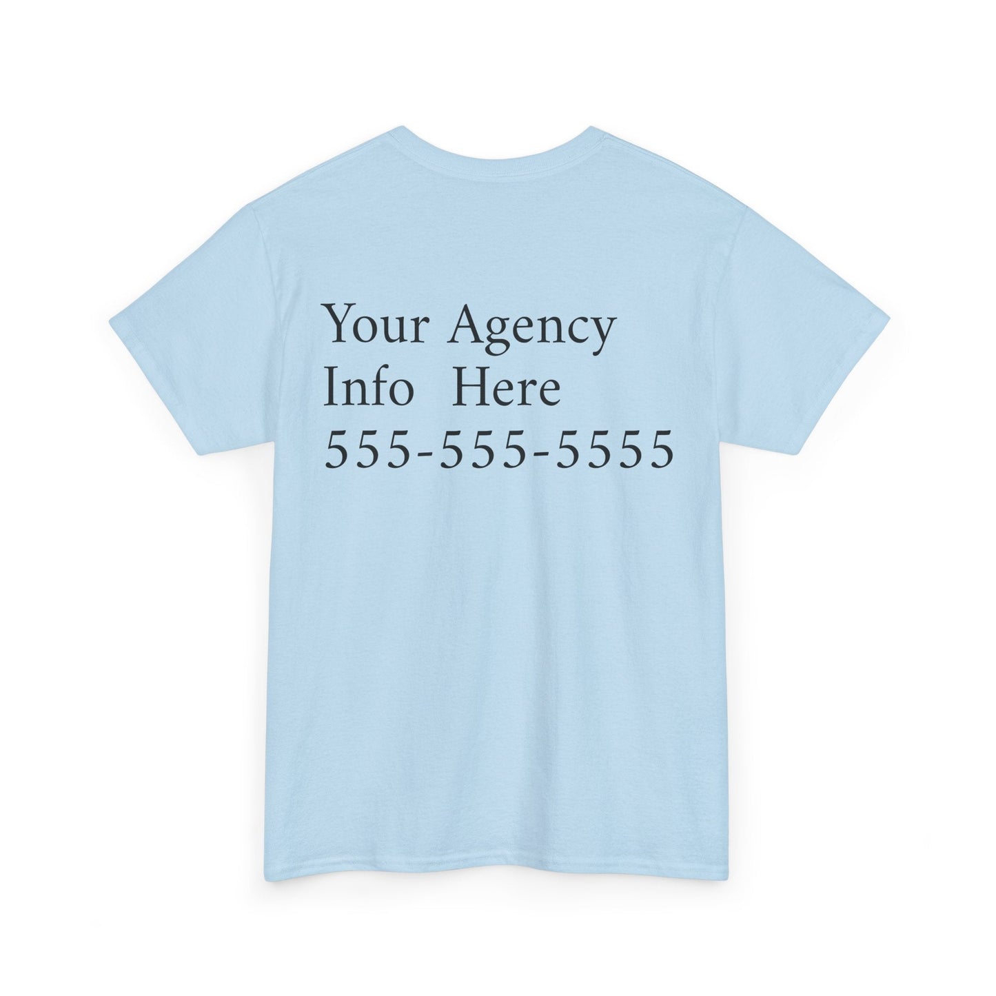 Printify T-Shirt Go Fund Me is not Life Insurance Womens Personalized T Shirt Funny Insurance Agent Gift