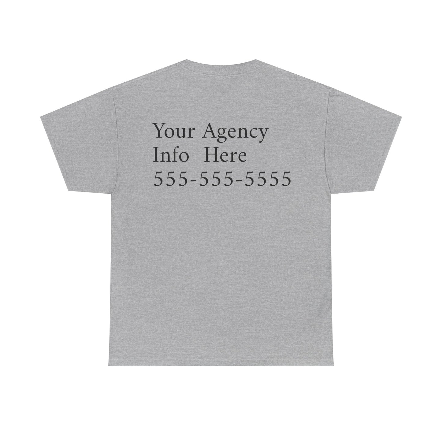 Printify T-Shirt Go Fund Me is not Life Insurance Womens Personalized T Shirt Funny Insurance Agent Gift