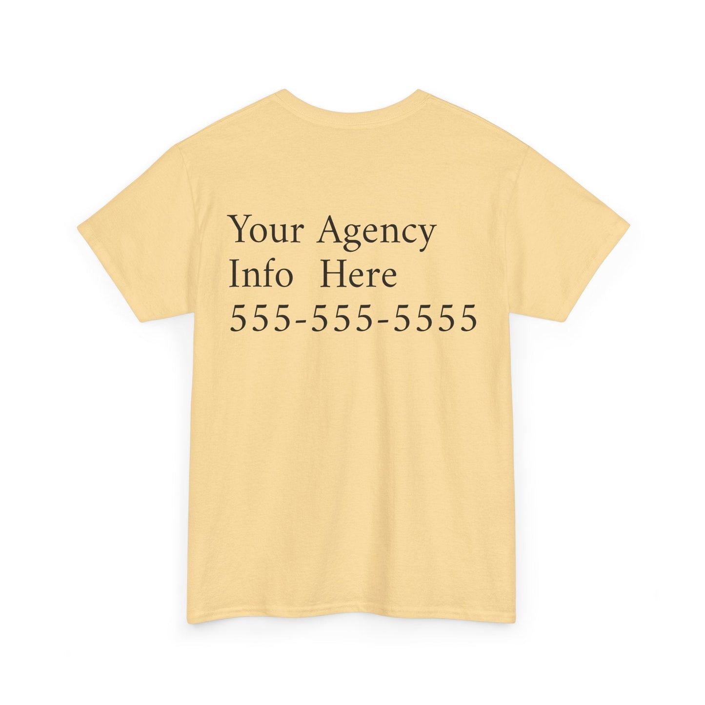 Printify T-Shirt Go Fund Me is not Life Insurance Womens Personalized T Shirt Funny Insurance Agent Gift
