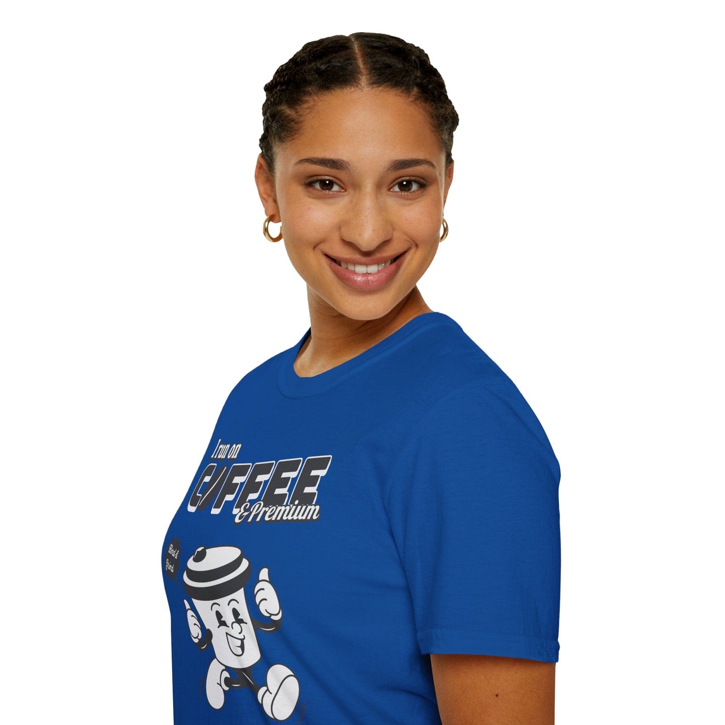 Printify T-Shirt Insurance agents run on coffee and premium retro vintage t shirt soft heathered