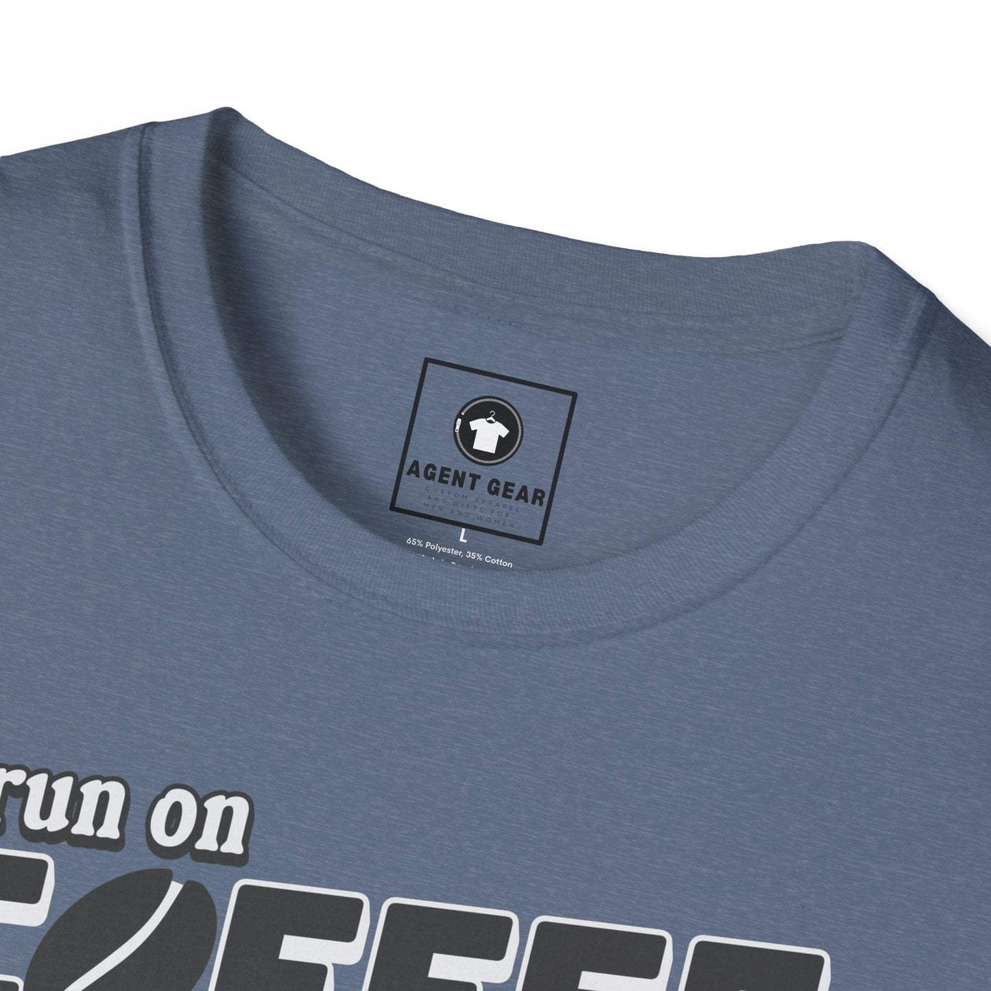 Printify T-Shirt Insurance agents run on coffee and premium retro vintage t shirt soft heathered