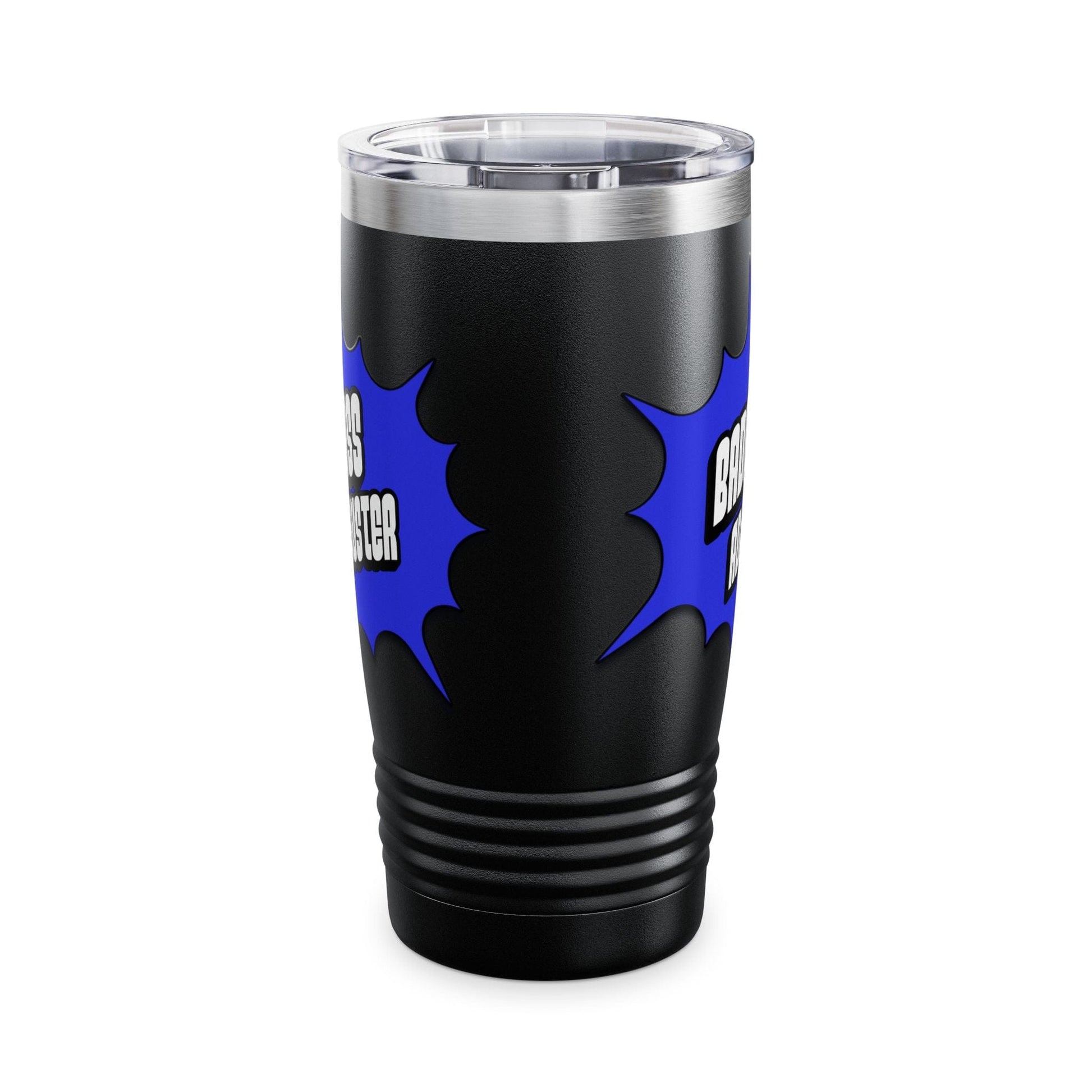 Printify Mug Badass Adjuster 20oz Ringneck Tumbler - Durable Travel Mug for Cool Vibes