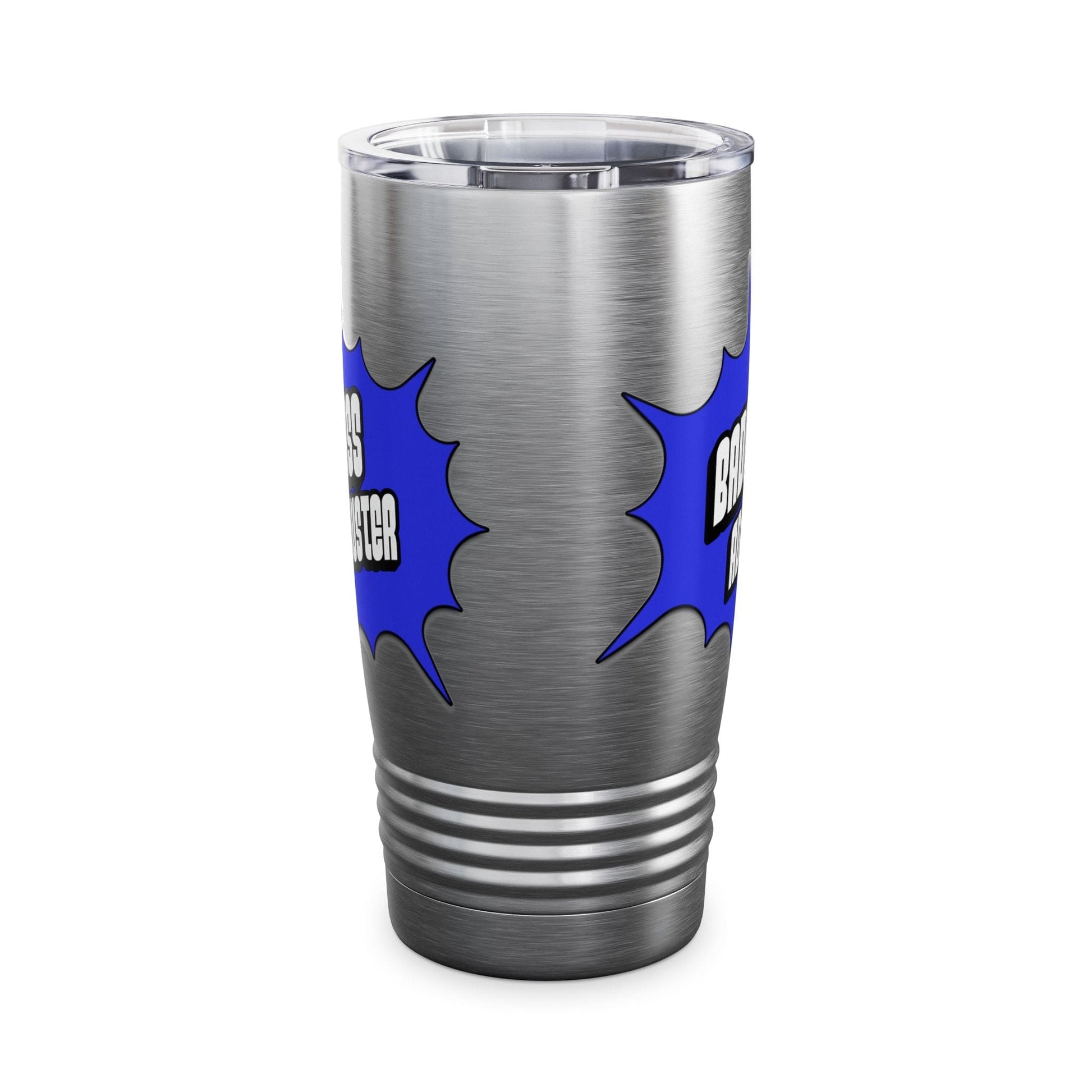 Printify Mug Badass Adjuster 20oz Ringneck Tumbler - Durable Travel Mug for Cool Vibes