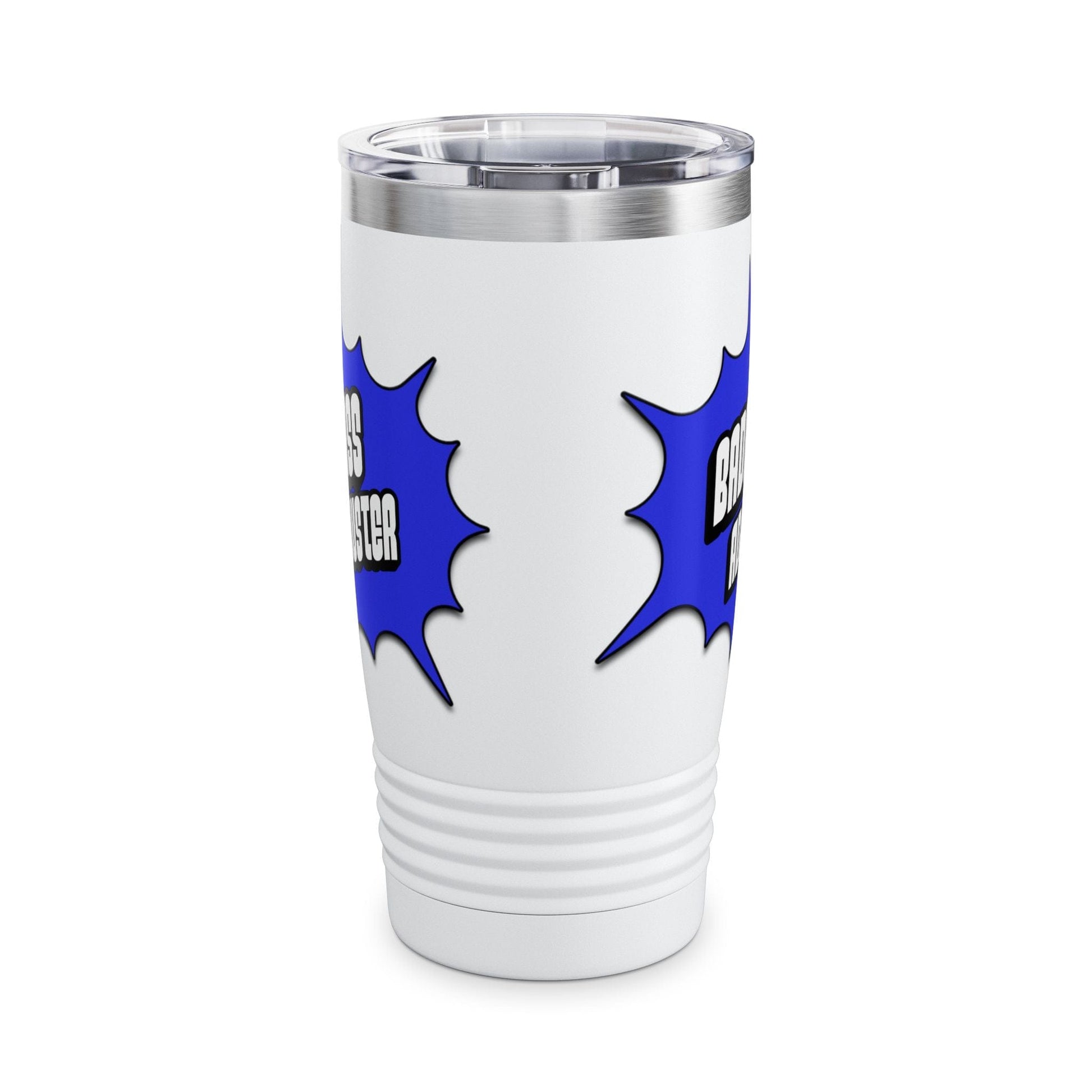 Printify Mug Badass Adjuster 20oz Ringneck Tumbler - Durable Travel Mug for Cool Vibes