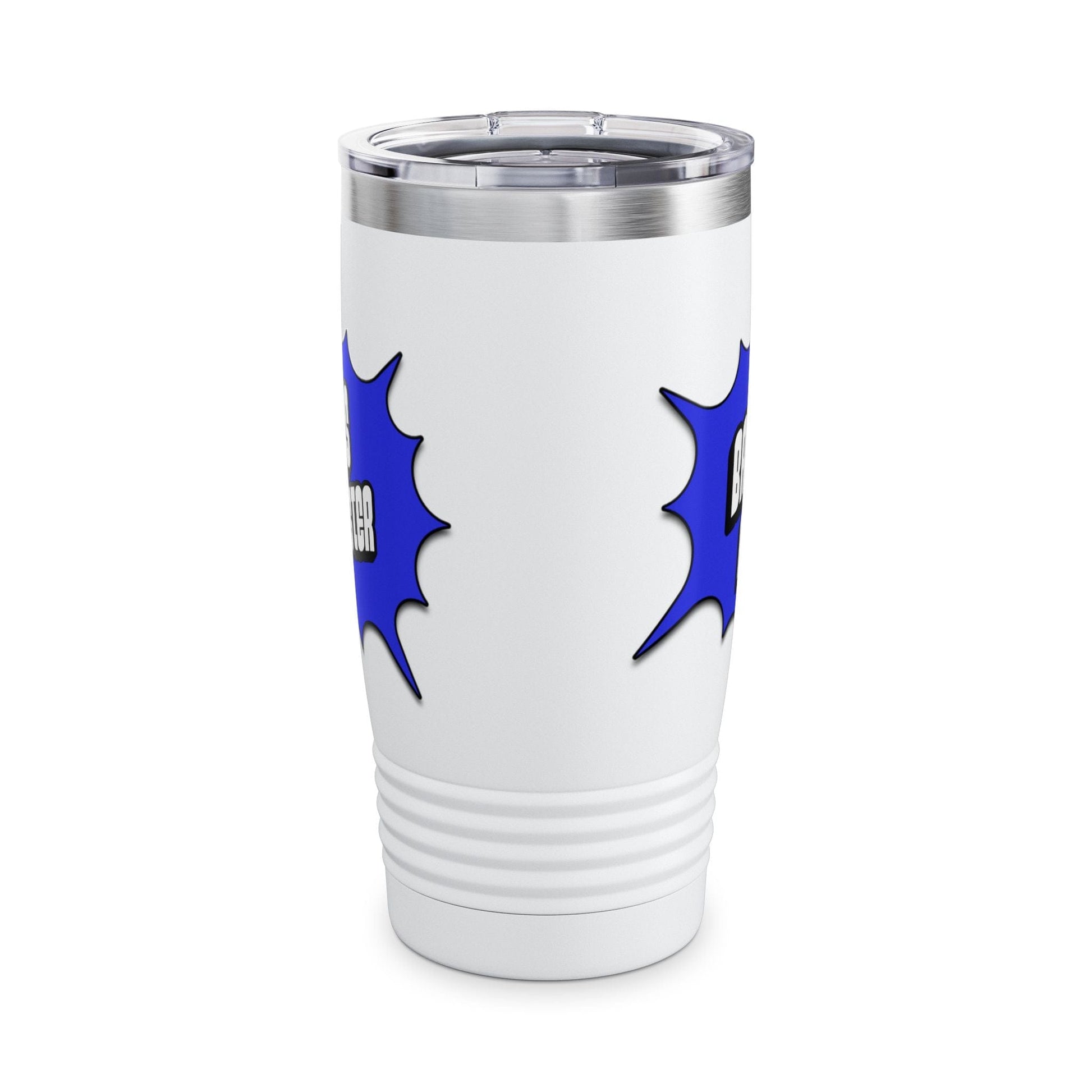 Printify Mug Badass Adjuster 20oz Ringneck Tumbler - Durable Travel Mug for Cool Vibes