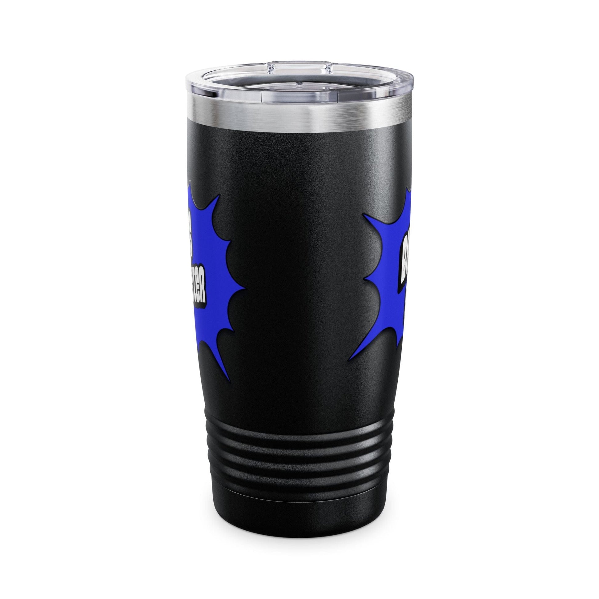 Printify Mug Badass Adjuster 20oz Ringneck Tumbler - Durable Travel Mug for Cool Vibes