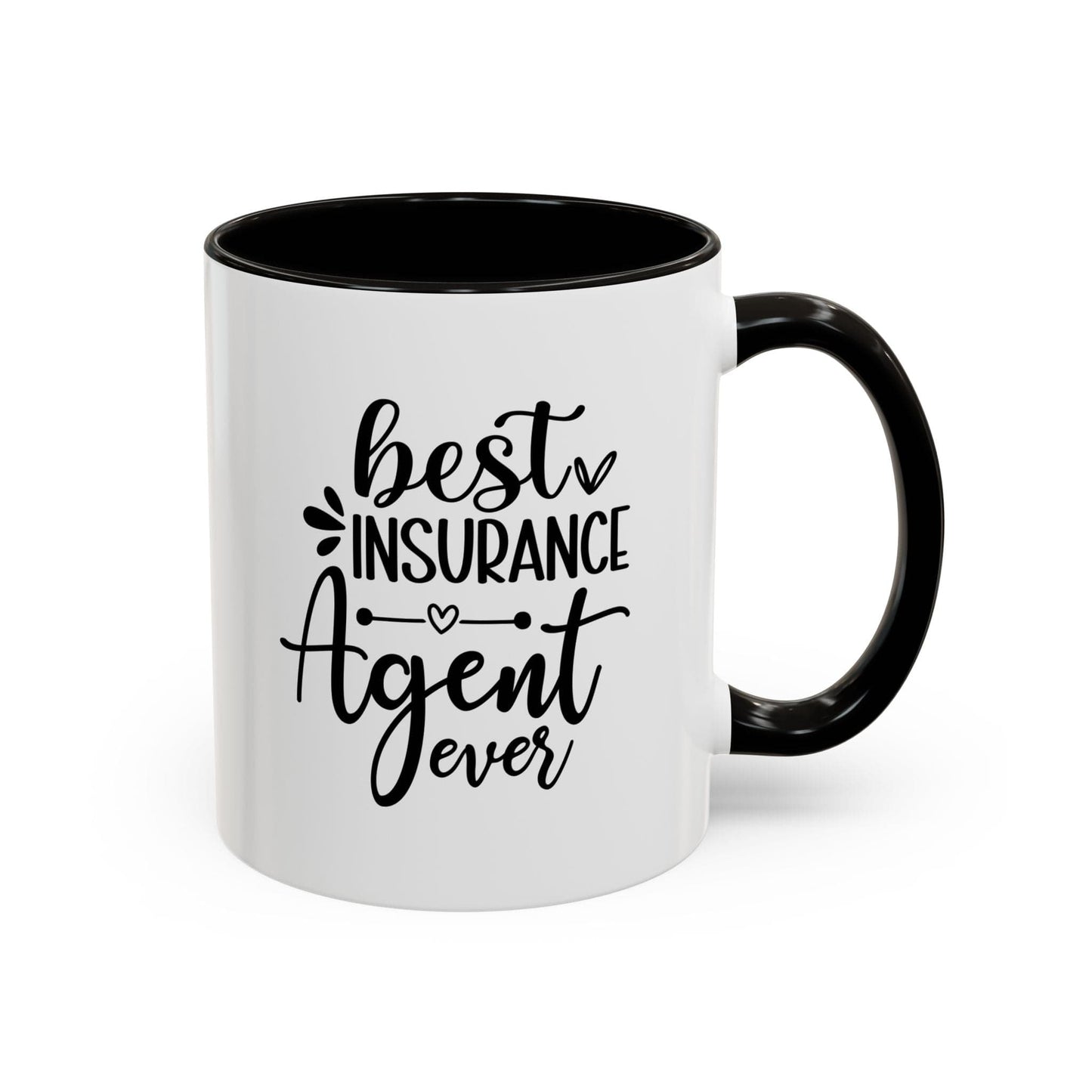 Printify Mug 11oz / Black Best Insurance Agent Ever Coffee Mug Perfect Gift