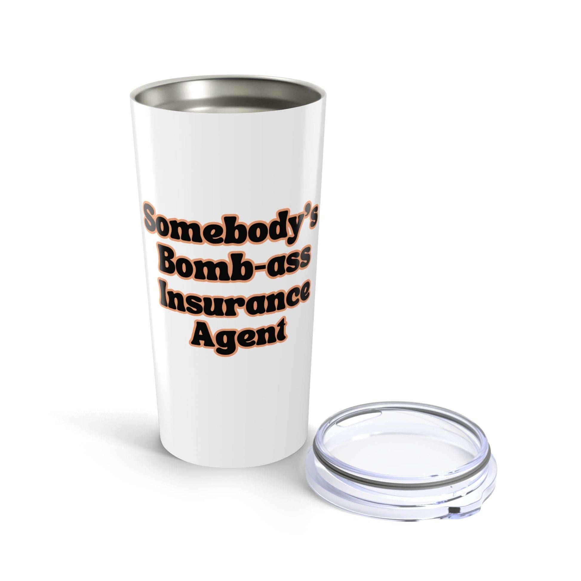Printify Mug 20oz Bomb-a** Insurance agent tumbler Funny Insurance Gift