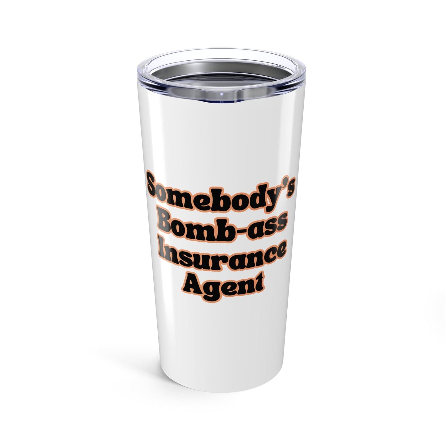 Printify Mug 20oz Bomb-a** Insurance agent tumbler Funny Insurance Gift