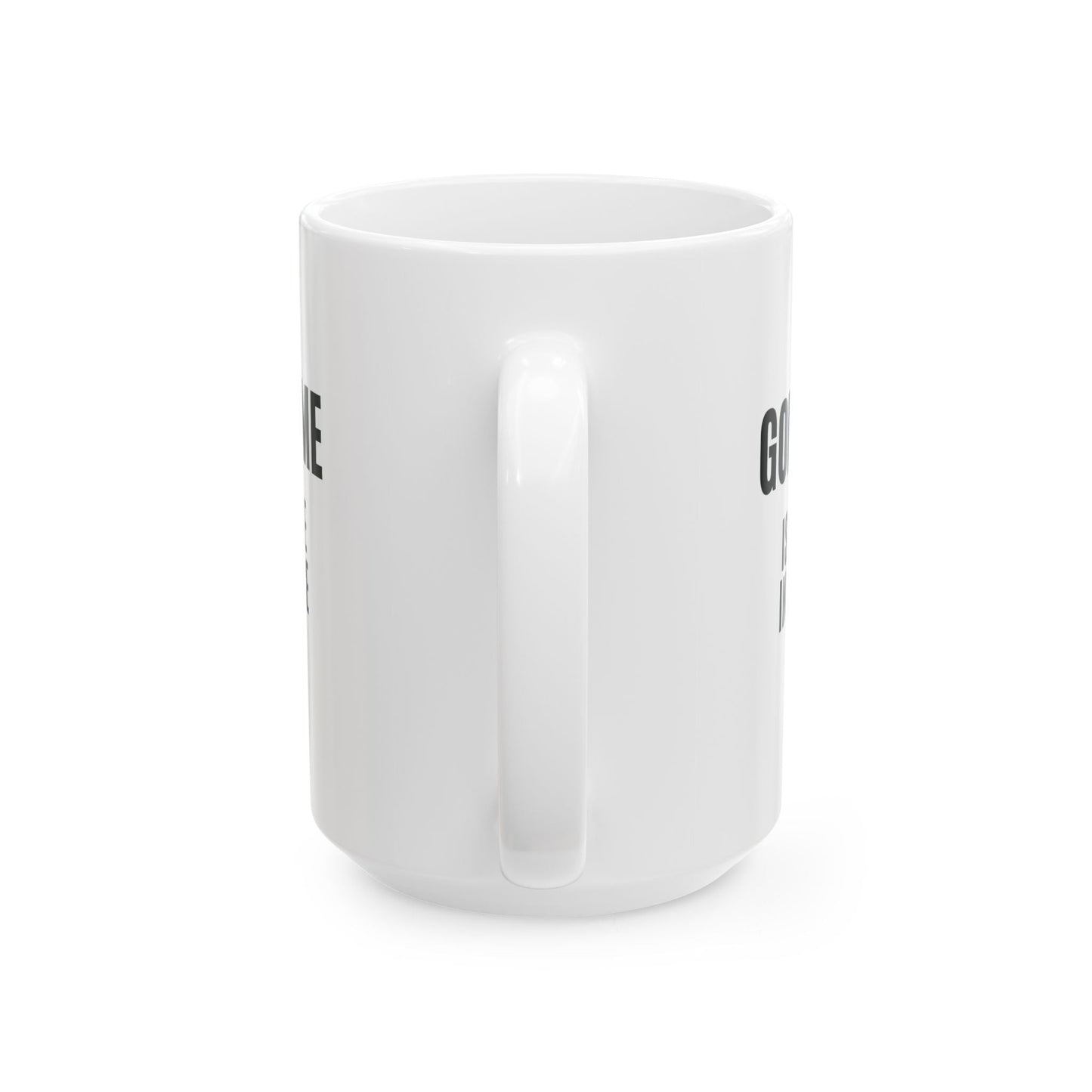 Printify Mug Go Fund Me is not Life Insurance Ceramic Coffee Mug Funny Insurance Agent Mug