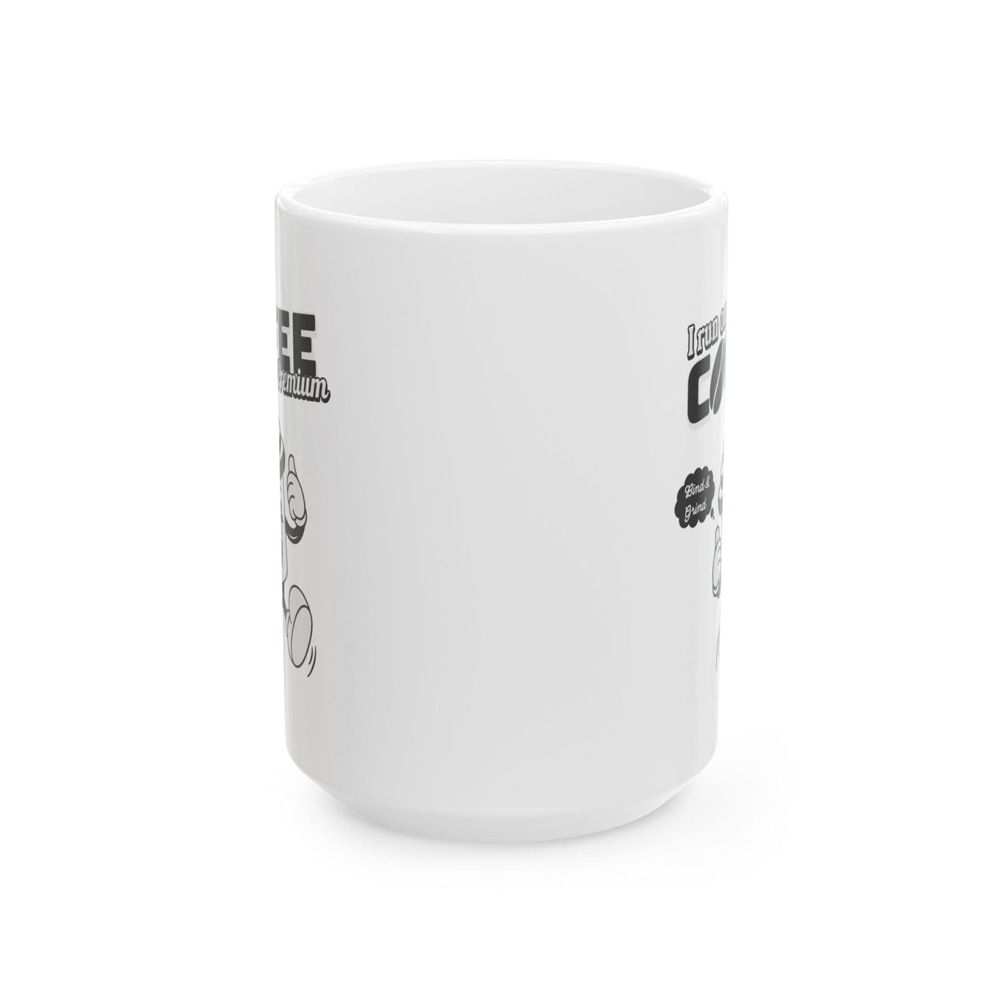Printify Mug 15oz I run on coffee and premium insurance agent mug 15 oz large