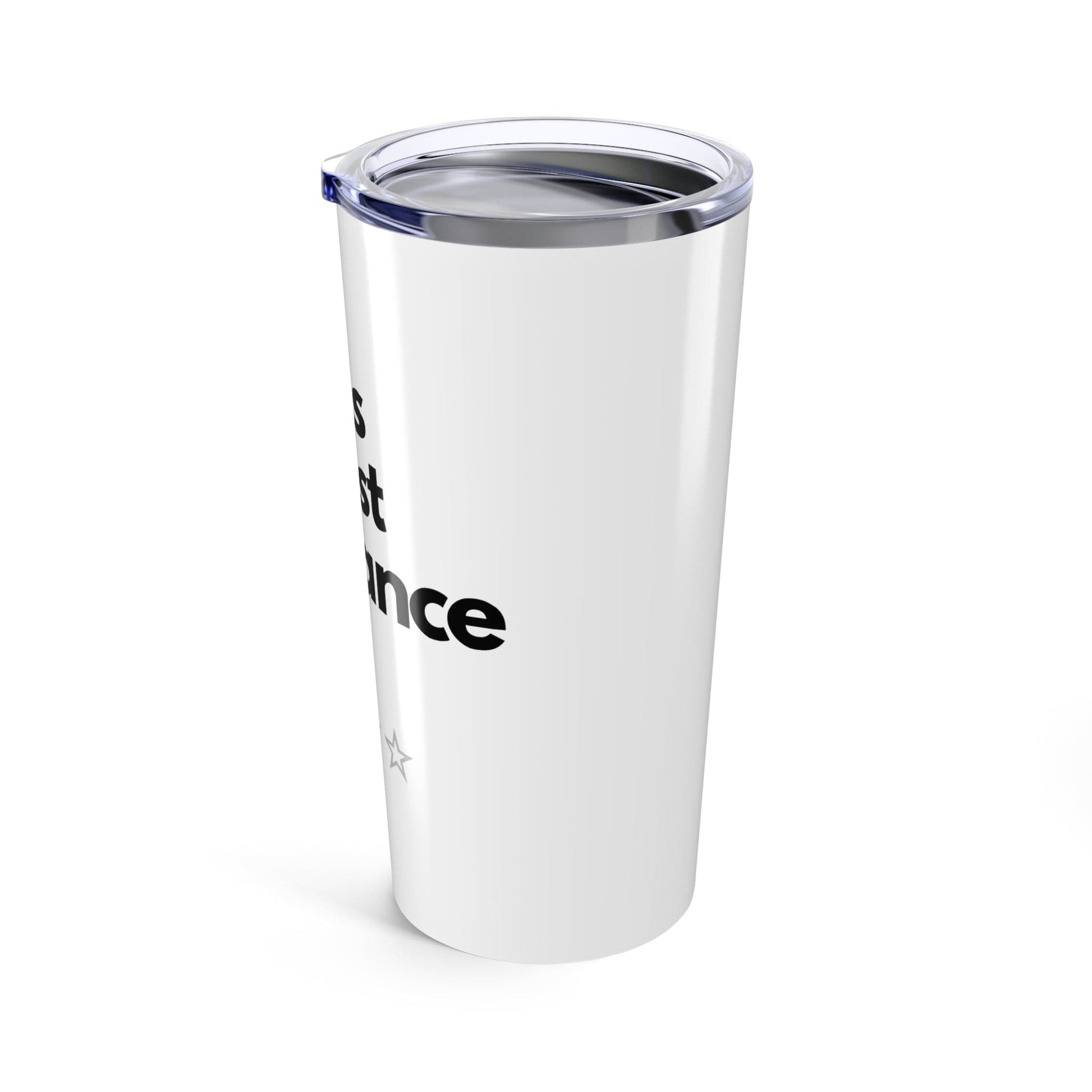 Printify Mug 20oz Tell the world that you are an okay insurance agent funny insurance agent tumbler