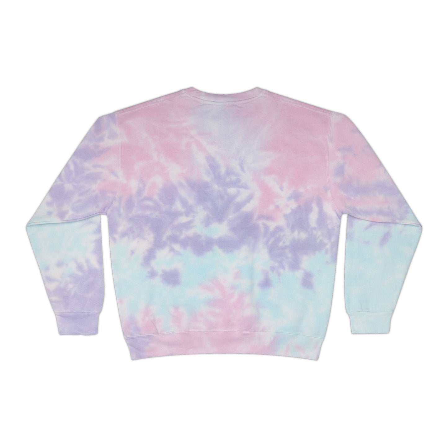 Printify Sweatshirt Go Fund Me is not Life Insurance Unisex Tie-Dye Sweatshirt