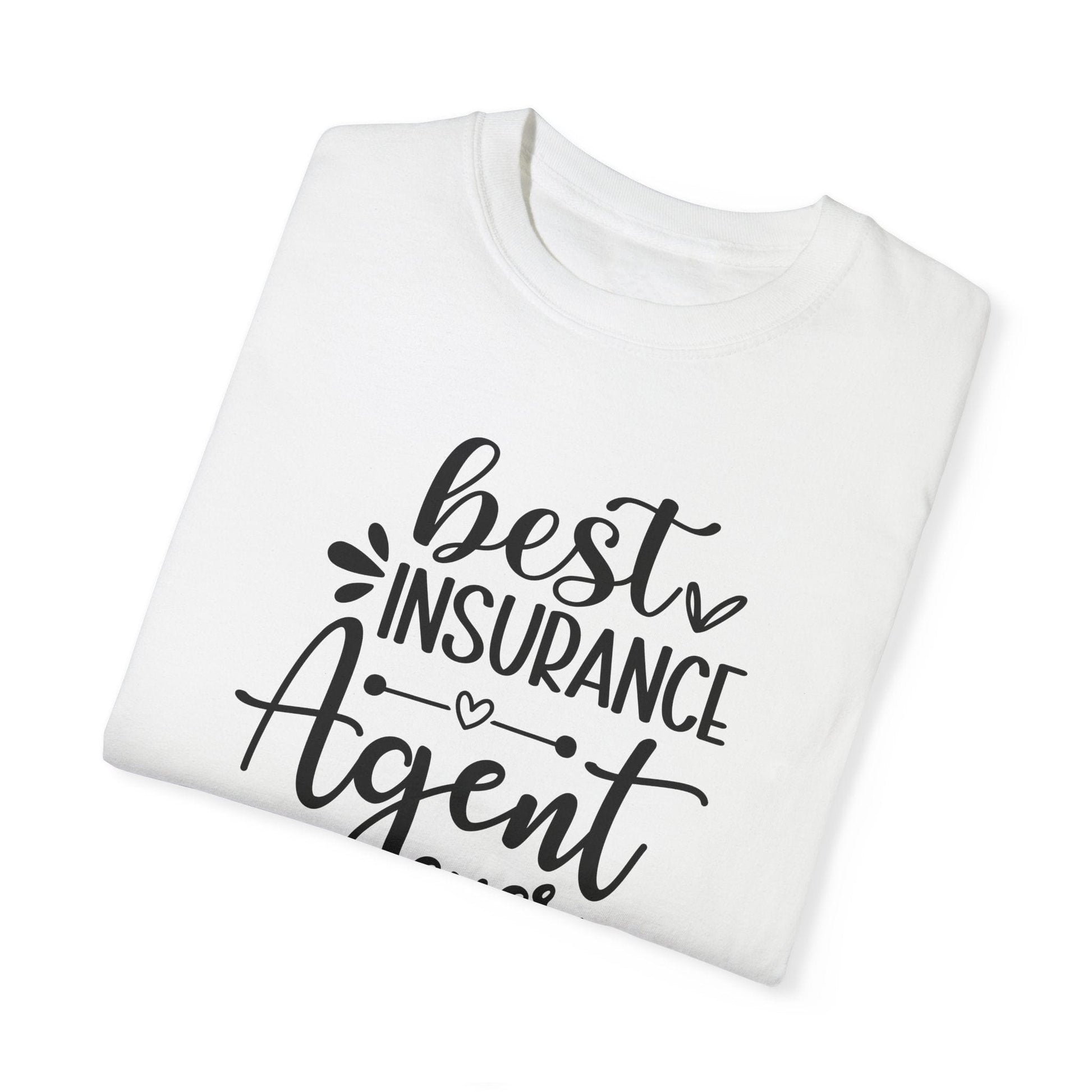Printify T-Shirt Best Insurance Agent Ever T Shirt Pastel Comfort Colors Short Sleeve Womens