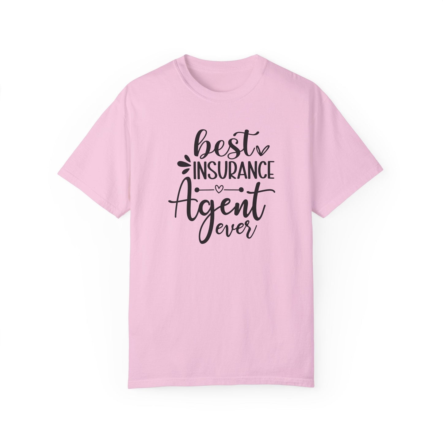 Printify T-Shirt Blossom / S Best Insurance Agent Ever T Shirt Pastel Comfort Colors Short Sleeve Womens
