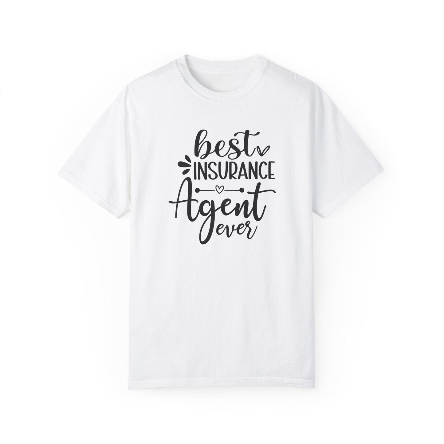 Printify T-Shirt White / S Best Insurance Agent Ever T Shirt Pastel Comfort Colors Short Sleeve Womens