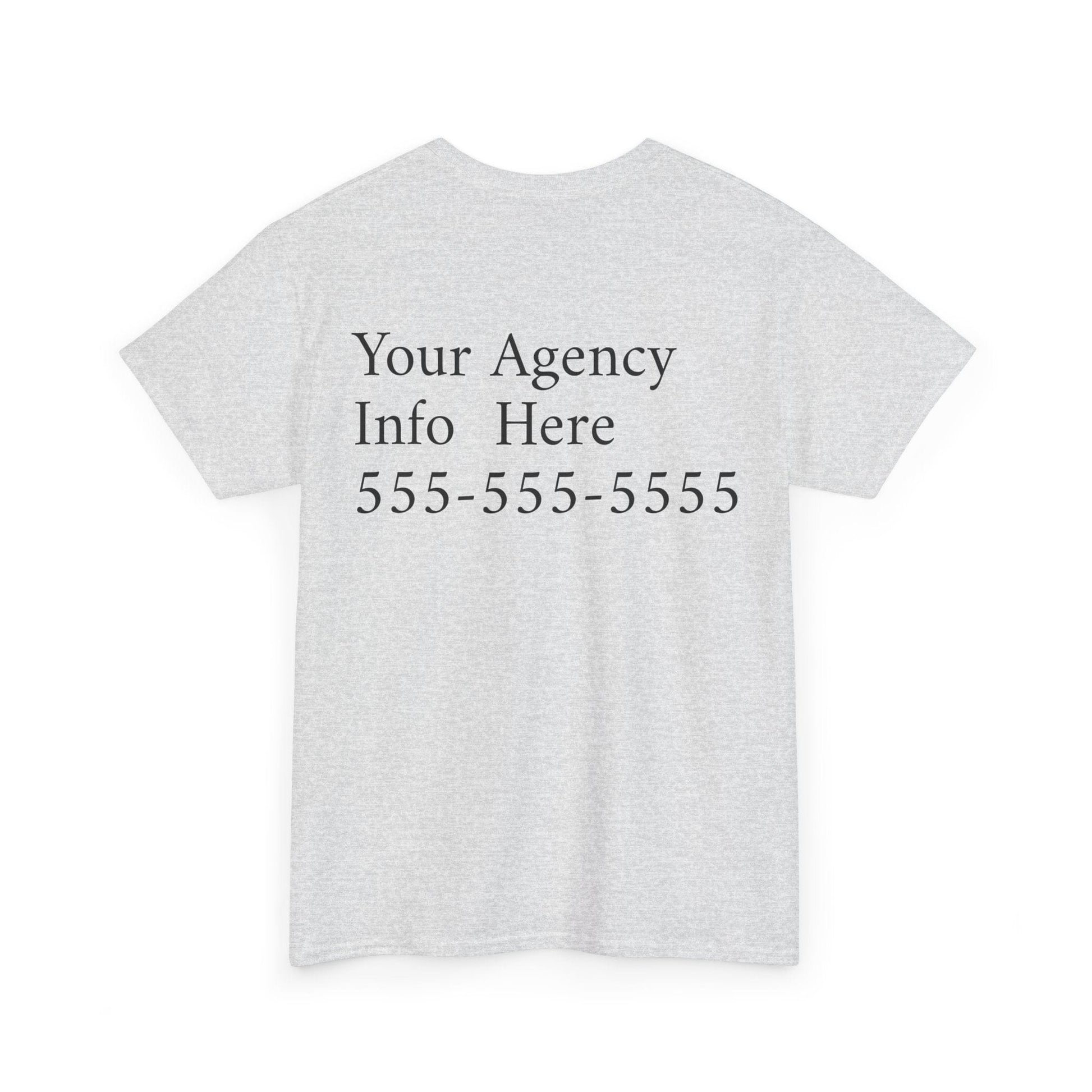 Printify T-Shirt Go Fund Me is not Life Insurance Womens Personalized T Shirt Funny Insurance Agent Gift