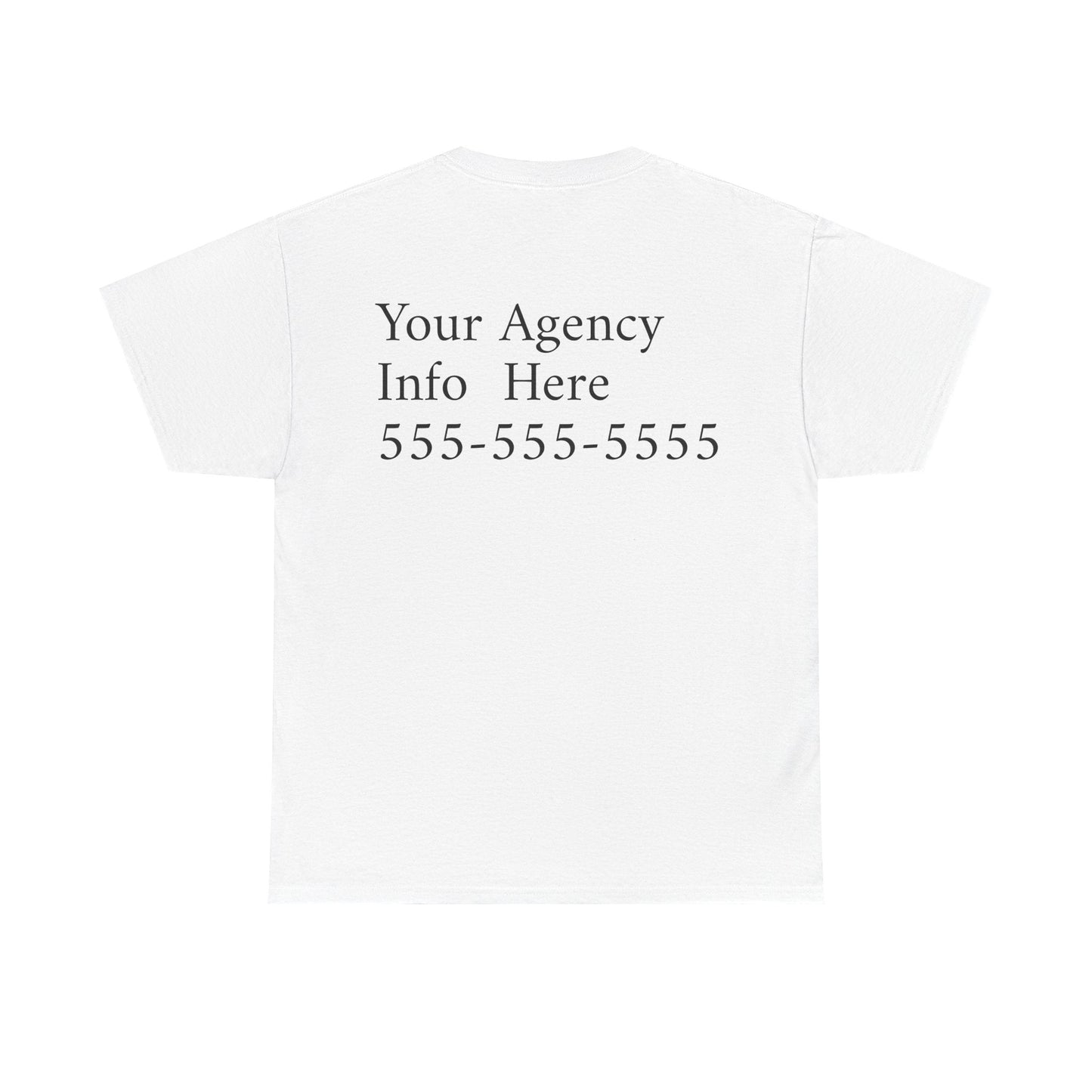 Printify T-Shirt Go Fund Me is not Life Insurance Womens Personalized T Shirt Funny Insurance Agent Gift
