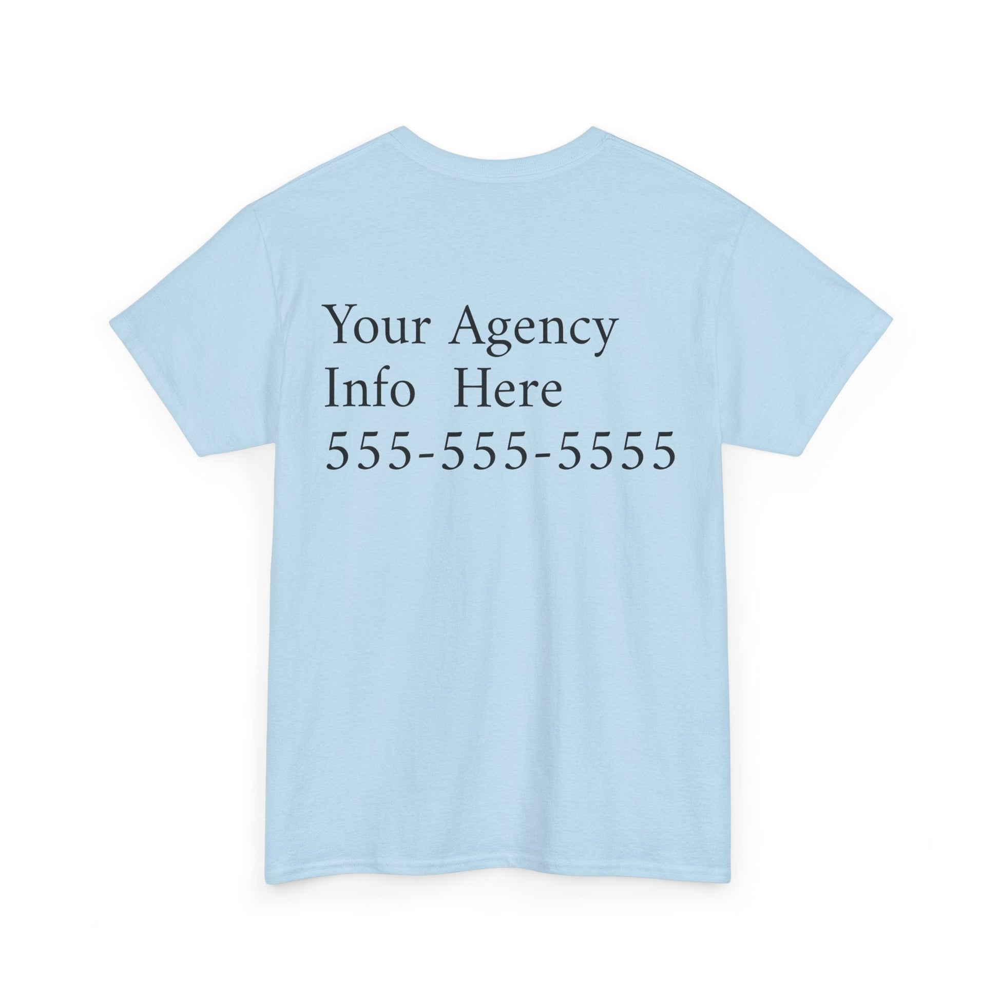 Printify T-Shirt Go Fund Me is not Life Insurance Womens Personalized T Shirt Funny Insurance Agent Gift
