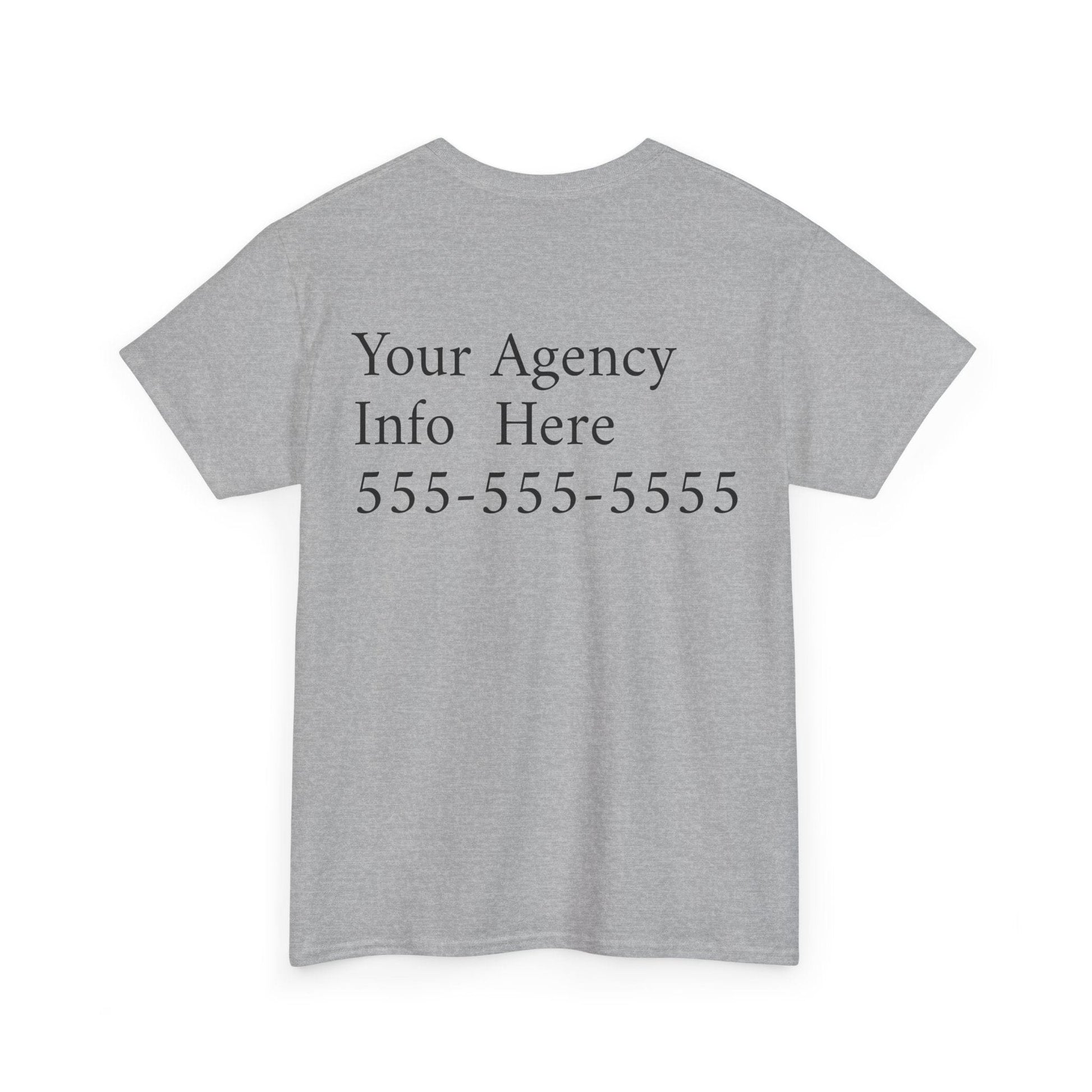 Printify T-Shirt Go Fund Me is not Life Insurance Womens Personalized T Shirt Funny Insurance Agent Gift
