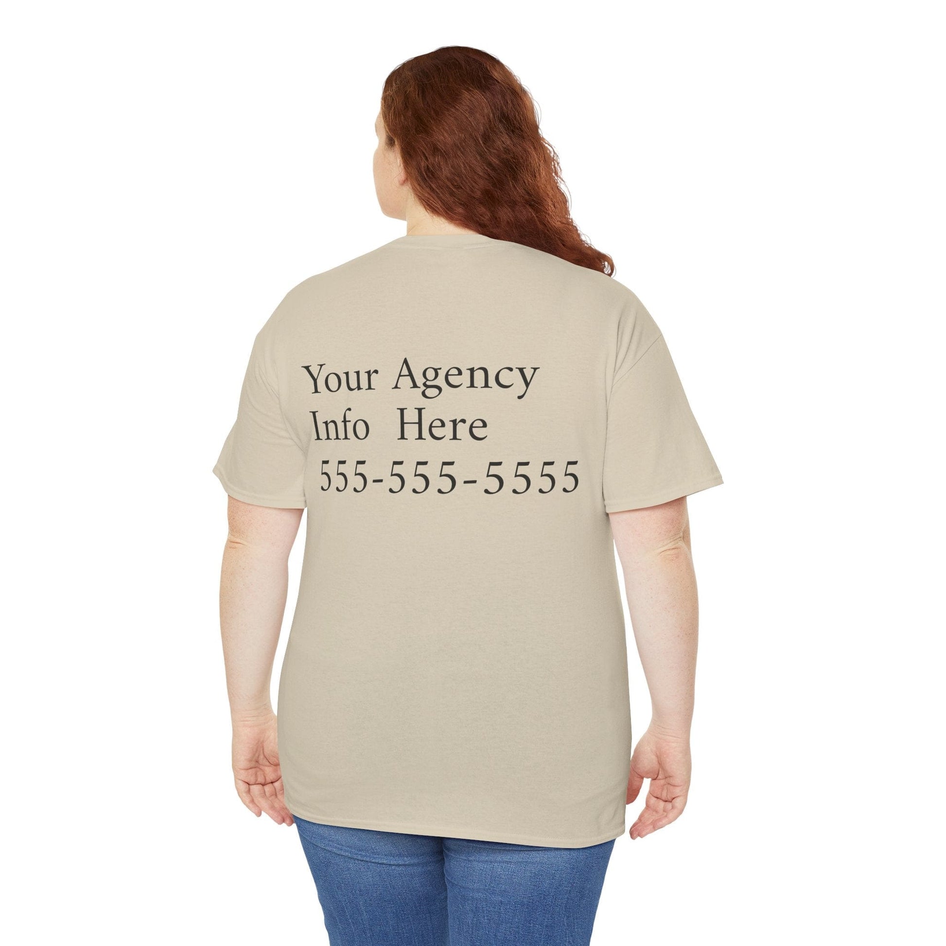 Printify T-Shirt Go Fund Me is not Life Insurance Womens Personalized T Shirt Funny Insurance Agent Gift