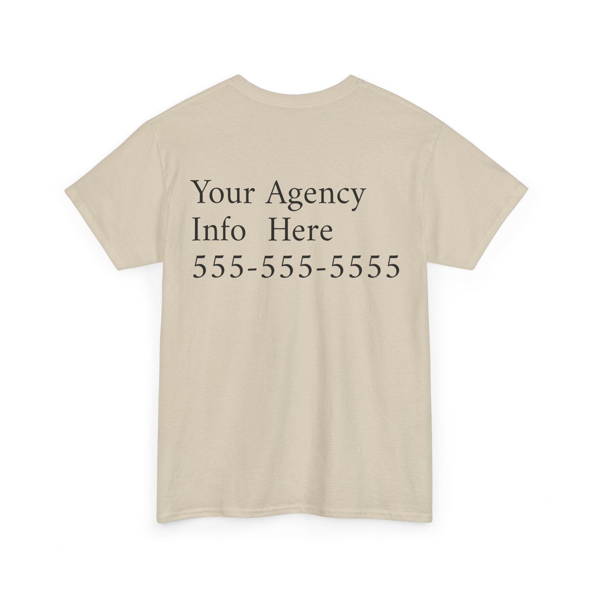 Printify T-Shirt Go Fund Me is not Life Insurance Womens Personalized T Shirt Funny Insurance Agent Gift