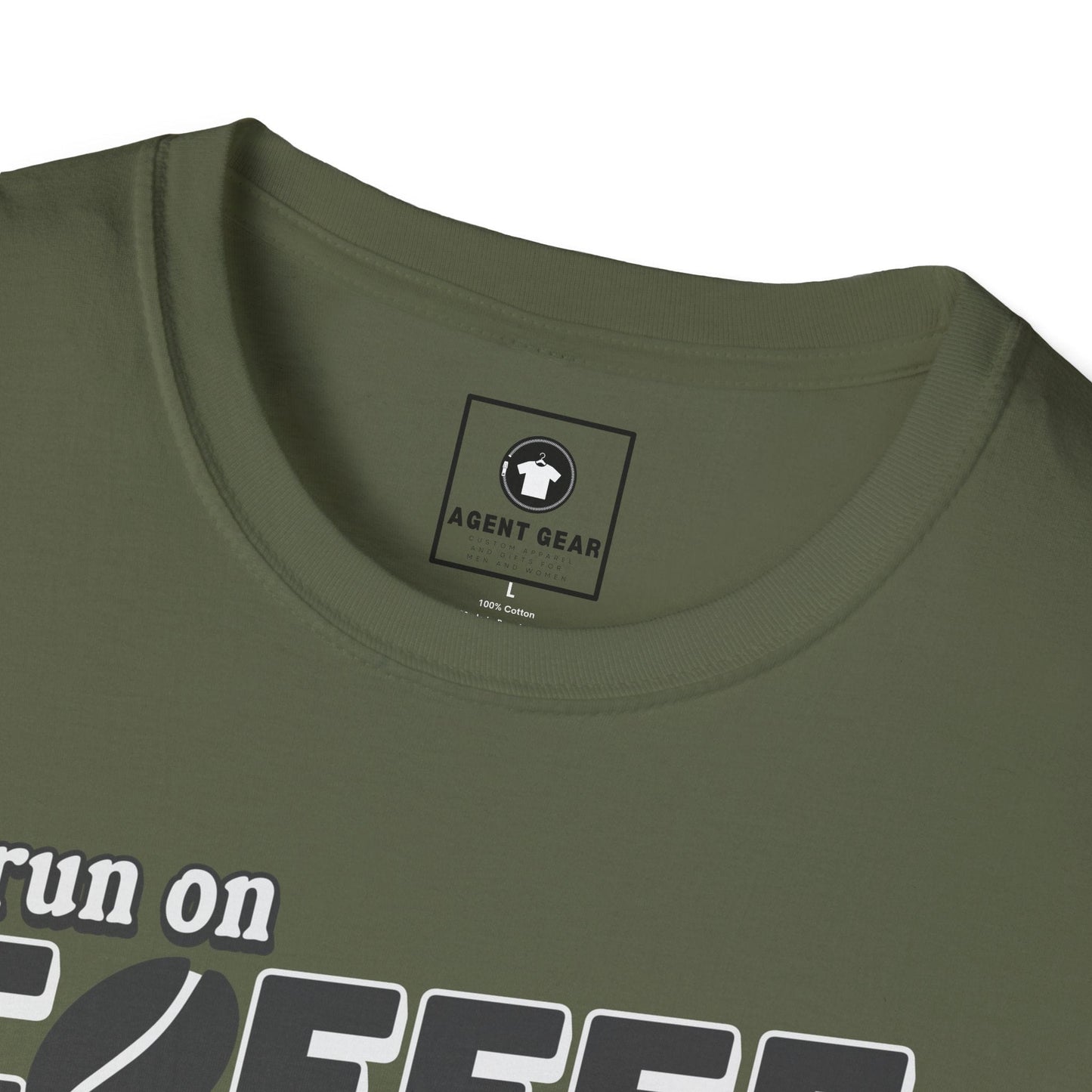 Printify T-Shirt Insurance agents run on coffee and premium retro vintage t shirt soft heathered