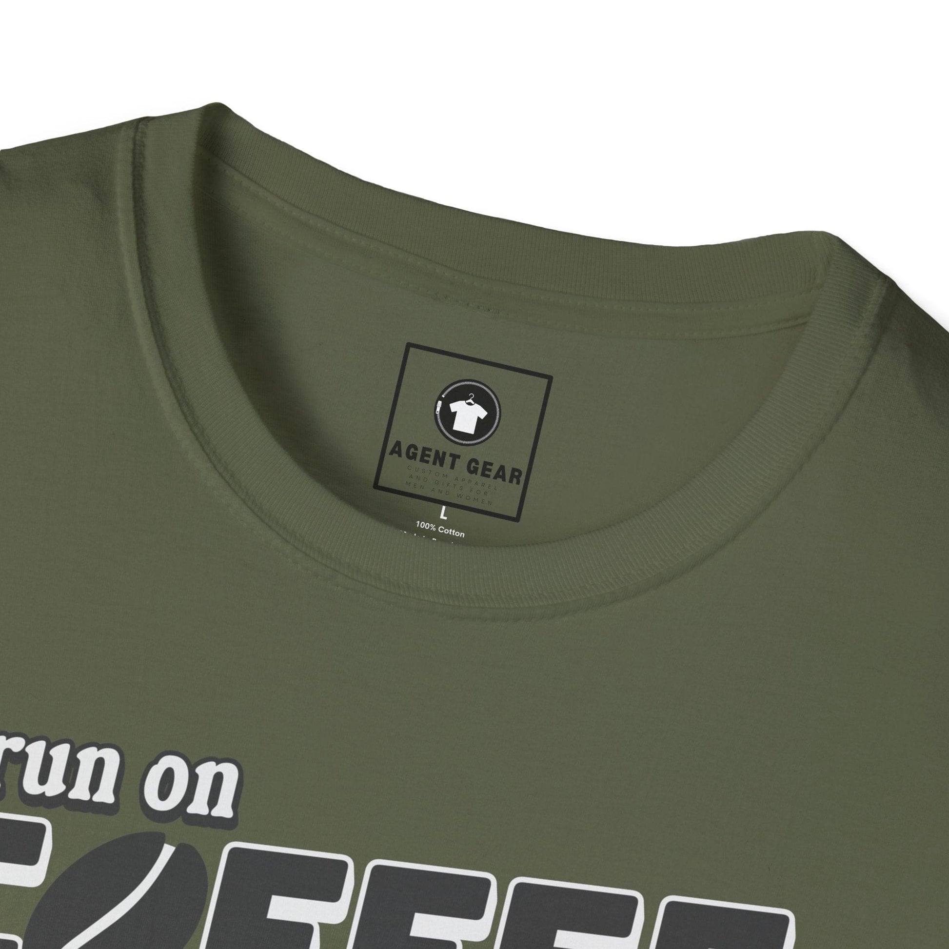 Printify T-Shirt Insurance agents run on coffee and premium retro vintage t shirt soft heathered