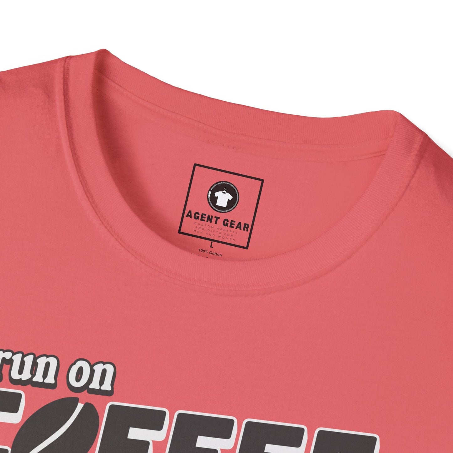 Printify T-Shirt Insurance agents run on coffee and premium retro vintage t shirt soft heathered