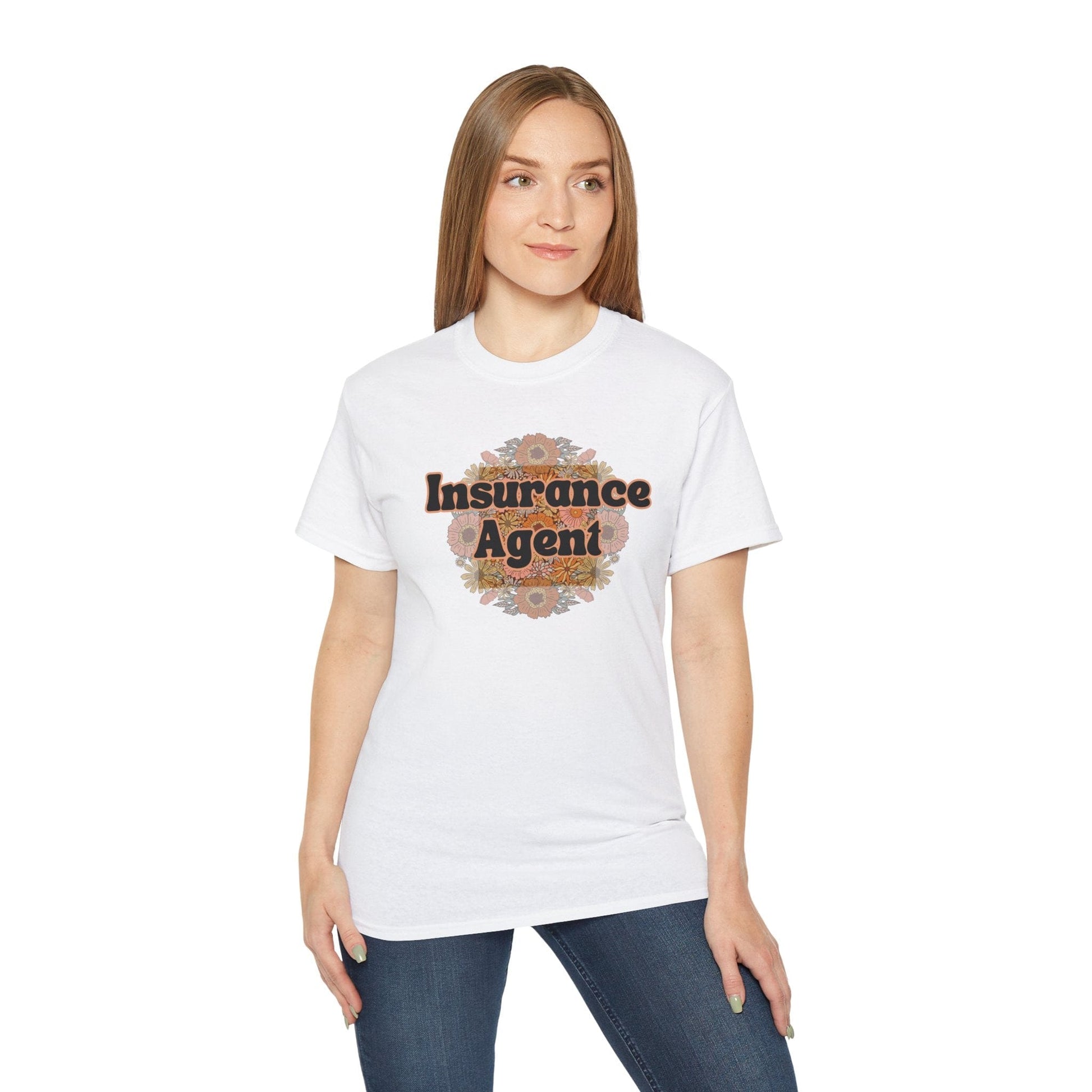 Printify T-Shirt Somebody's Bomb-A** Insurance agent Women's T shirt Funny agent gift